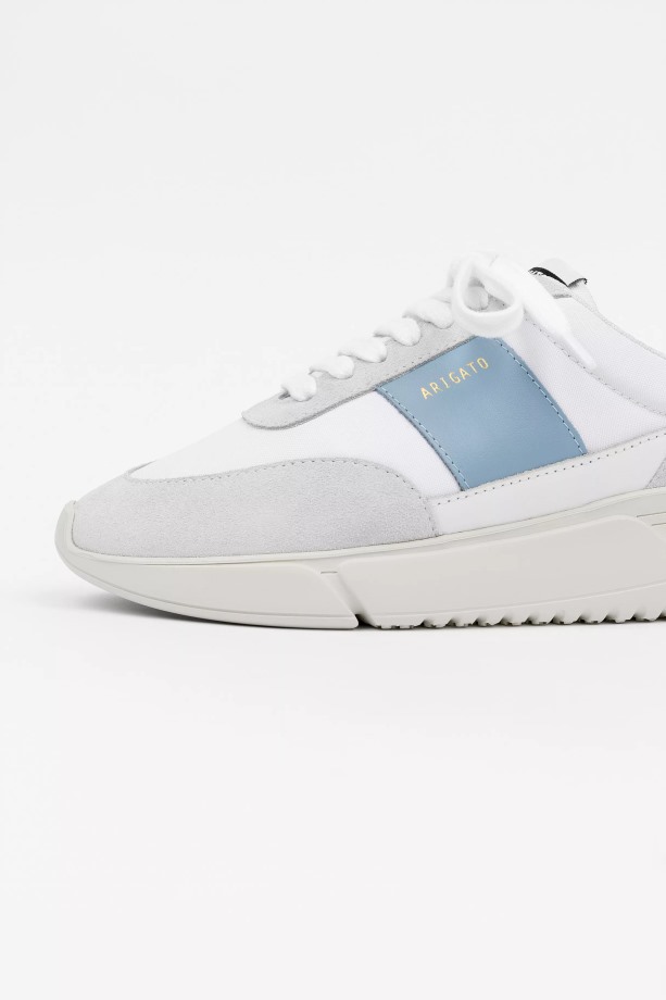 Genesis Vintage Runner Axel Arigato Stoffige Blauwe Luipaard