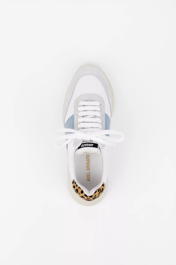 Genesis Vintage Runner Axel Arigato Stoffige Blauwe Luipaard