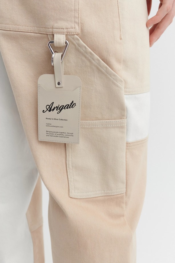 Patch Broek Axel Arigato Beige Lichtbeige