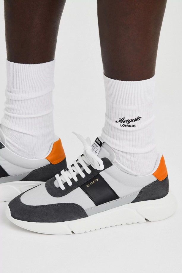 Axel Arigato Lichtgrijs Zwart Genesis Vintage Loper