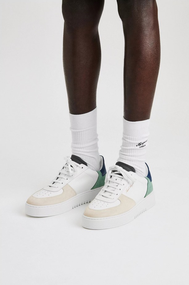 Axel Arigato Orbit Sneaker Wit Cremino Blauw