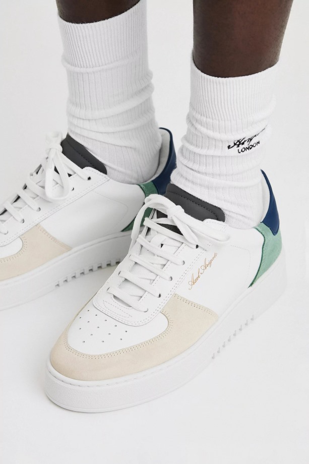 Axel Arigato Orbit Sneaker Wit Cremino Blauw