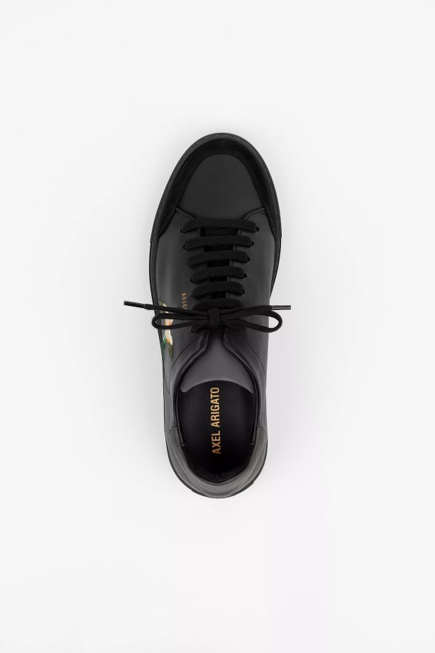 Axel Arigato Clean 90 Triple Bee Bird Zwart Legergroen