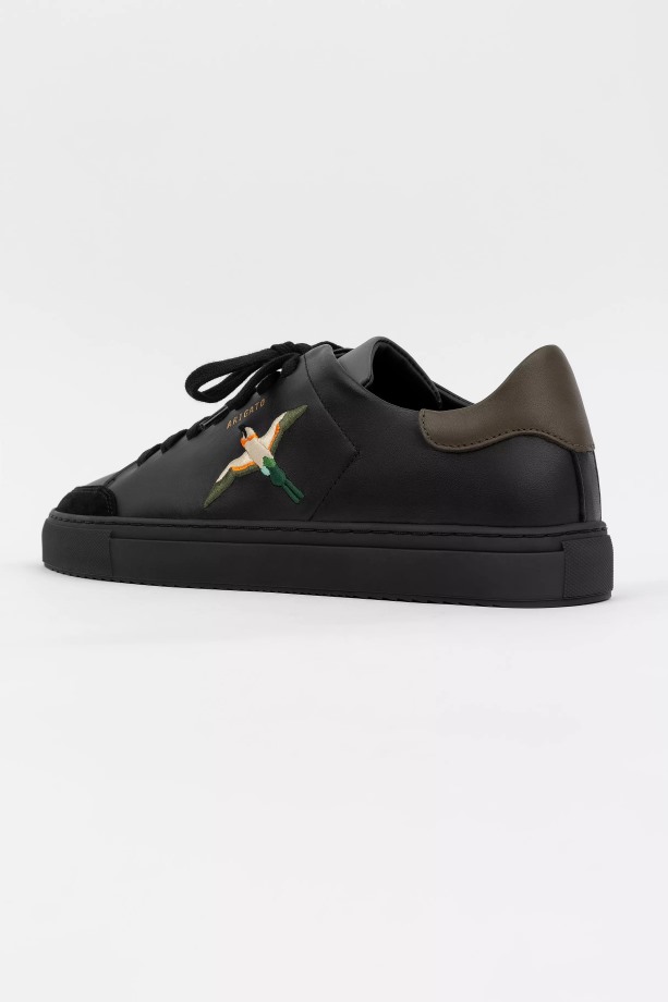 Axel Arigato Clean 90 Triple Bee Bird Zwart Legergroen