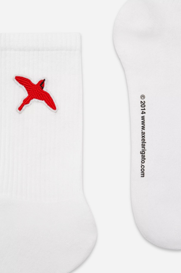 Rouge Bee Bird Tube Sokken Axel Arigato Wit