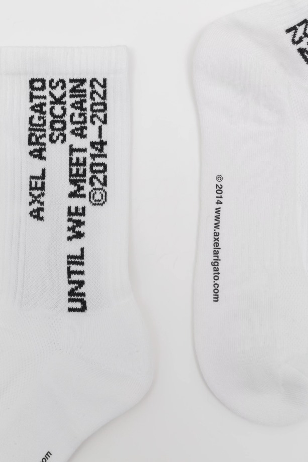 Tot We Elkaar Weer Ontmoeten Sokken Witte Axel Arigato