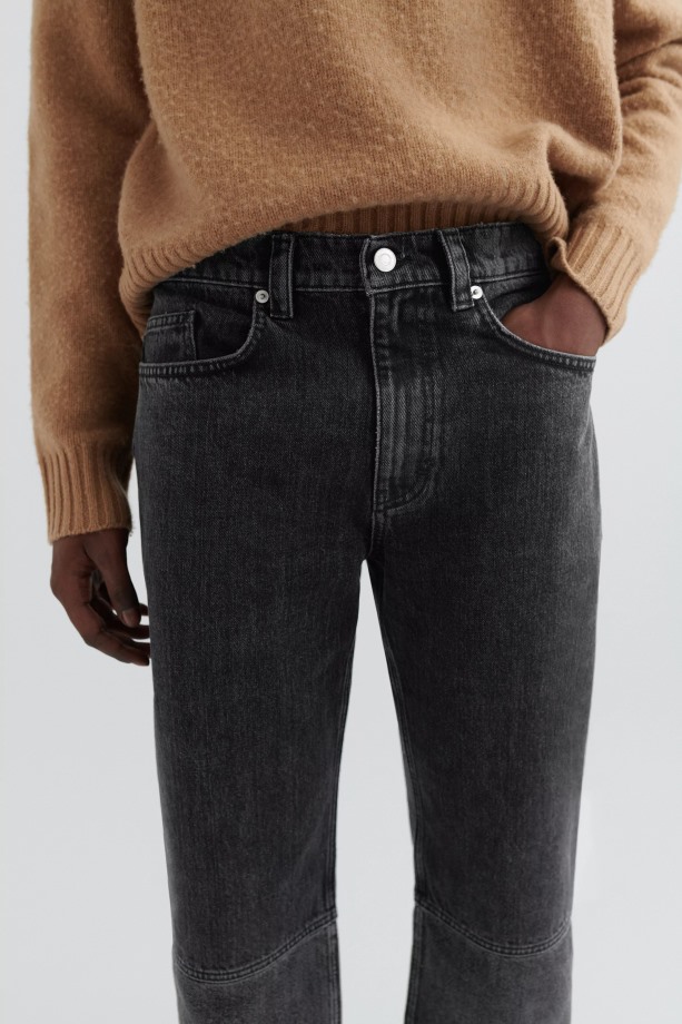 Archief Jeans Axel Arigato Vervaagd Zwart Donkergrijs