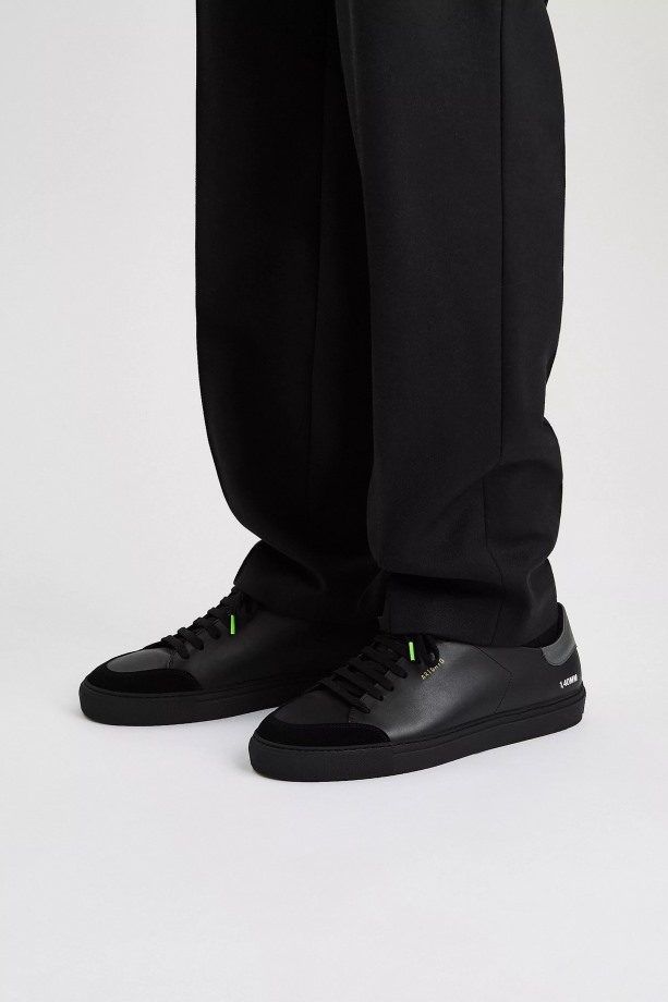 Axel Arigato Clean 90 Triple Zwart Grijs Oranje