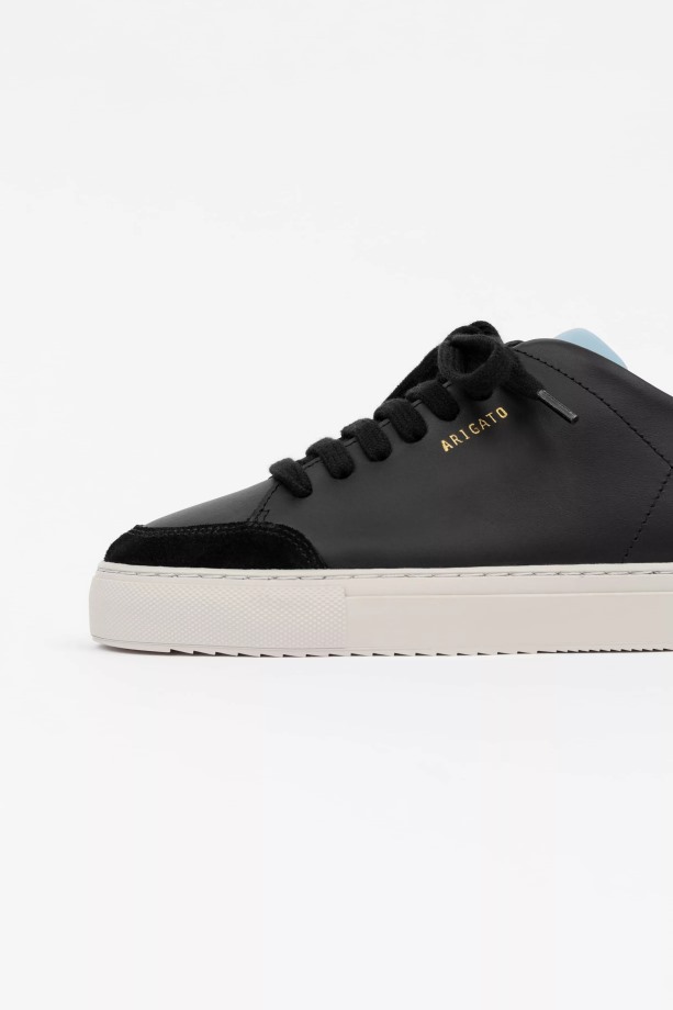 Clean 90 Triple Animal Zwart Wit Luipaard Blauw Axel Arigato