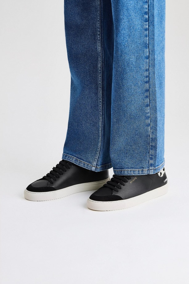 Clean 90 Triple Animal Zwart Wit Luipaard Blauw Axel Arigato