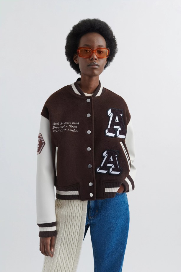 Axel Arigato Donkerbruin Illusion Varsity Jack