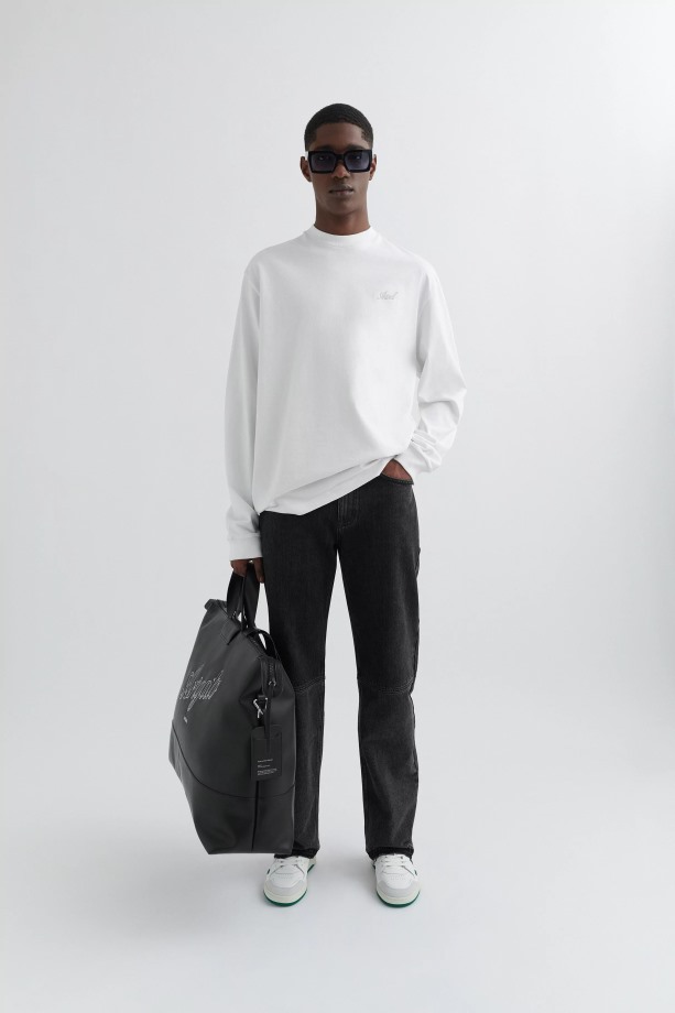 Nietje T-shirt Met Lange Mouwen Wit Axel Arigato