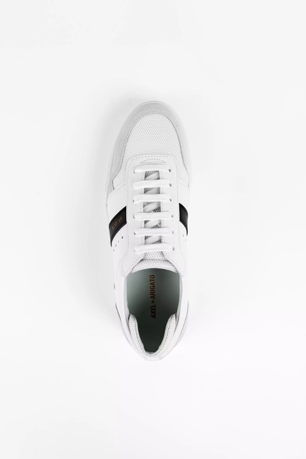 Axel Arigato Gedetailleerd Plateau Wit Zwart